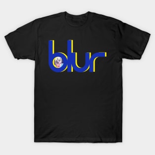 90s Blur Retro Leisure T-Shirt